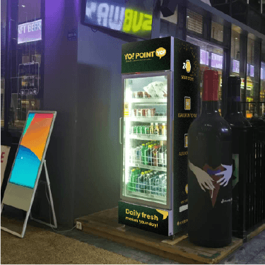YO!POINT smart retail installation